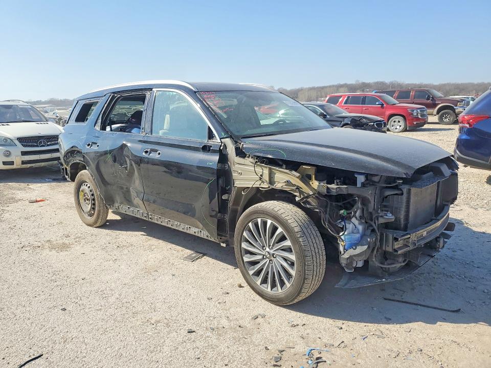 2023 Hyundai Palisade VIN KM8R74GEXPU508194 COPART salvage auction — FRONT END, Ks - Cert Of Title-Salvage, sold $9,800 on 2026-07-09 (photo 4)