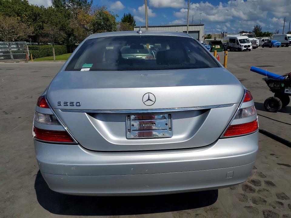 2007 Mercedes-benz S VIN WDDNG71X47A089734 COPART salvage auction — WATER/FLOOD, Fl - Cert Of Title-Slvg Rebld Flood (P), sold $1,950 on 2026-07-28 (photo 6)