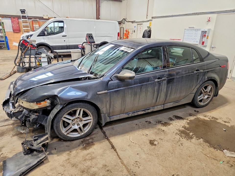2007 Acura Tl VIN 19UUA66227A801481 COPART salvage auction — FRONT END, Ab - Bos - Salvage, sold $275 on 2026-07-09 (photo 1)