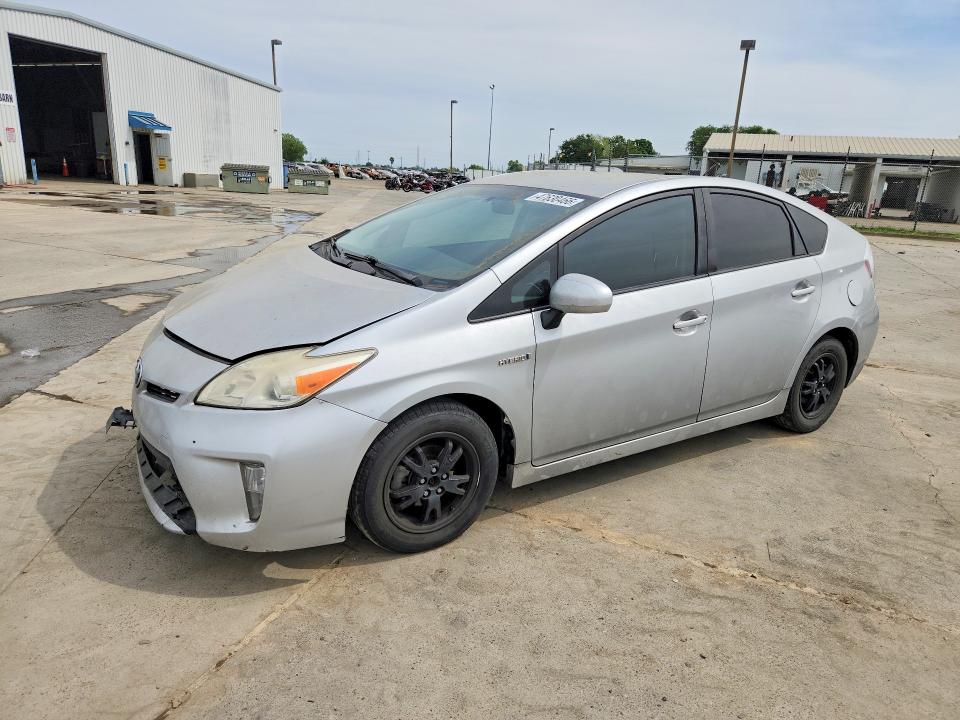 2014 Toyota Prius VIN JTDKN3DU3E0358211 COPART salvage auction — FRONT END, Ca - Salvage Certificate, sold $1,300 on 2026-07-06 (photo 1)
