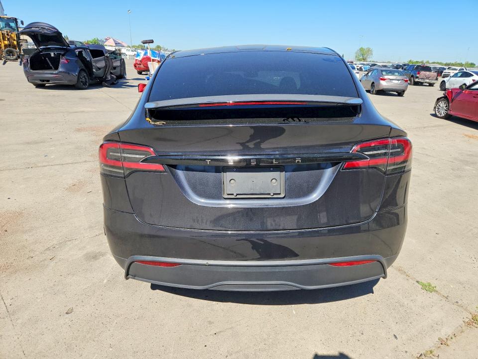 2024 Tesla Model x VIN 7SAXCDE57RF444592 COPART salvage auction — FRONT END, Salvage Title, sold $11,200 on 2026-07-13 (photo 6)