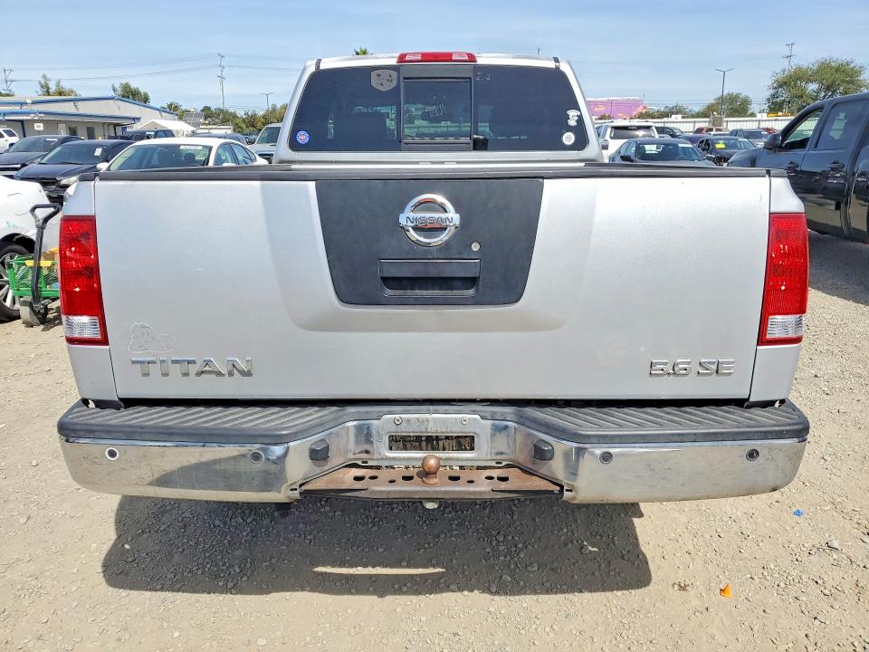 2009 Nissan TITAN VIN 1N6AA06A89N303915 COPART salvage auction — SIDE, Ca - App For Dup Clean Or Ac, sold $1,050 on 2026-07-03 (photo 6)
