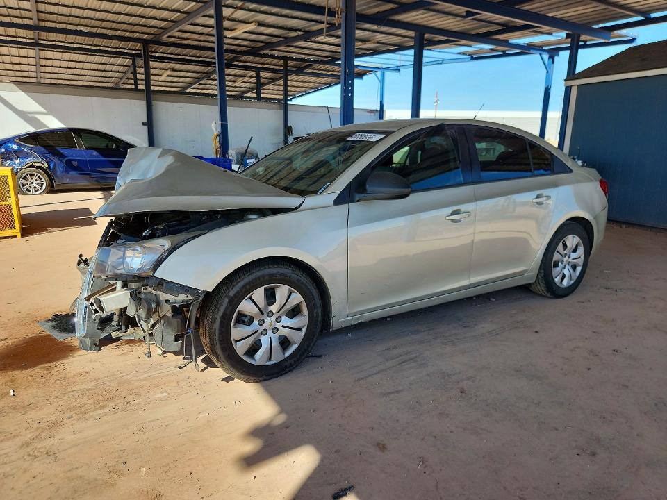 2014 Chevrolet Cruze VIN 1G1PA5SH7E7364046 COPART salvage auction — FRONT END, Az - Cert Of Title - Salvage, sold $175 on 2026-07-09 (photo 1)