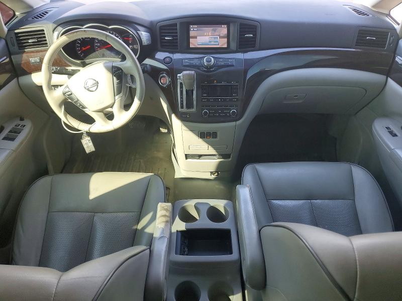 2015 Nissan Quest VIN JN8AE2KP9F9129701 COPART salvage auction — FRONT END, Ky - Cert Of Title-Salvage, sold $650 on 2026-07-30 (photo 8)