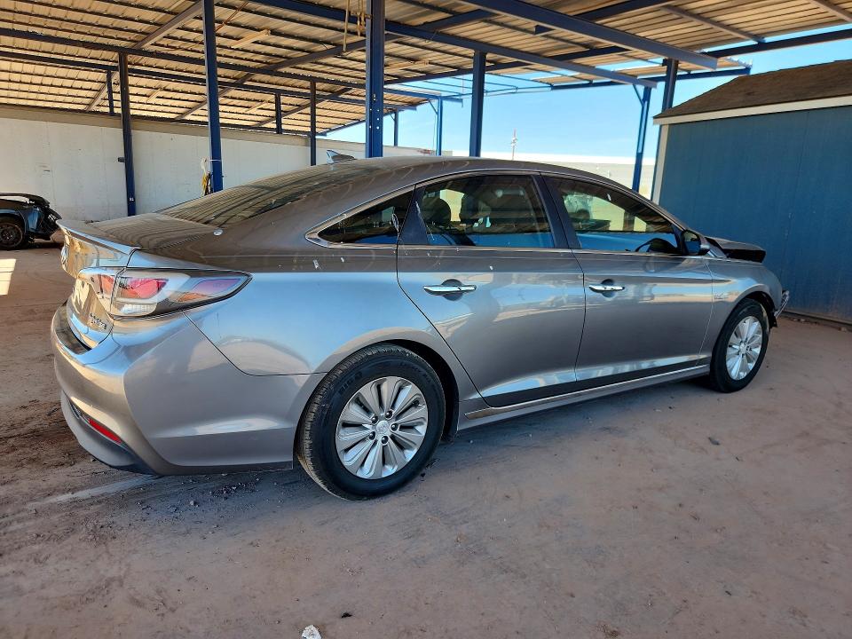 2017 Hyundai Sonata VIN KMHE24L35HA071077 COPART salvage auction — FRONT END, Az - Cert Of Title - Salvage, sold $975 on 2026-07-07 (photo 3)