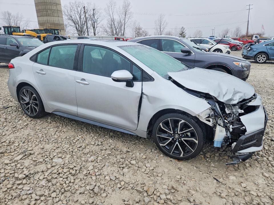 2022 Toyota Corolla VIN 5YFP4MCE4NP137330 COPART salvage auction — FRONT END, Sc - Certificate Of Title, sold $6,000 on 2026-07-02 (photo 4)