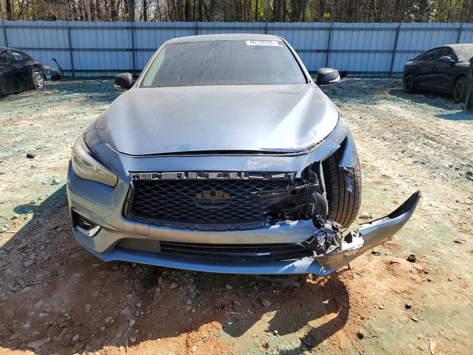 2019 Infiniti Q50 VIN JN1EV7AP3KM542994 COPART salvage auction — FRONT END, Ga - Cert Of Title-Salvage, sold $3,750 on 2026-07-28 (photo 5)
