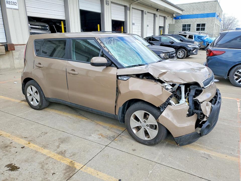 2015 Kia Soul VIN KNDJN2A29F7121398 COPART salvage auction — FRONT END, Ky - Cert Of Title-Salvage, sold $525 on 2026-07-06 (photo 4)