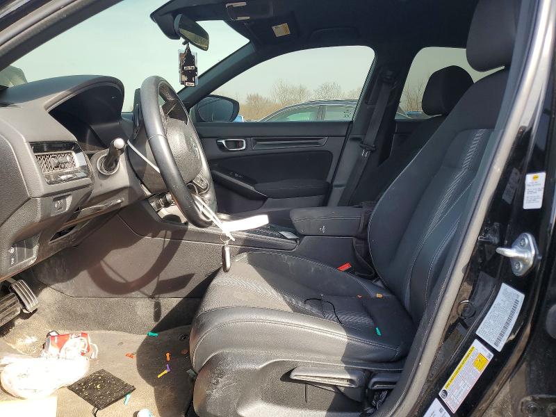 2022 Honda Civic VIN 2HGFE2F53NH592217 COPART salvage auction — FRONT END, Il - Salvage Certificate, sold $3,900 on 2026-07-03 (photo 7)