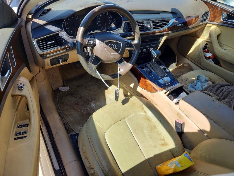 2014 Audi A6 VIN WAUFFAFC6EN047766 COPART salvage auction — NORMAL WEAR, FL - CERTIFICATE OF TITLE, sold $175 on 2026-07-14 (photo 8)