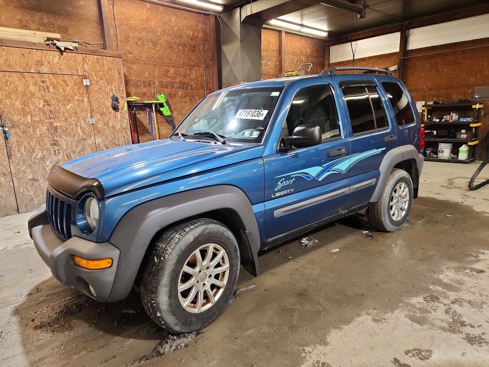 2004 Jeep Liberty VIN 1J4GL48K14W185031 COPART salvage auction — MECHANICAL, Pa - Certificate Of Salvage, sold $225 on 2026-07-09 (photo 1)