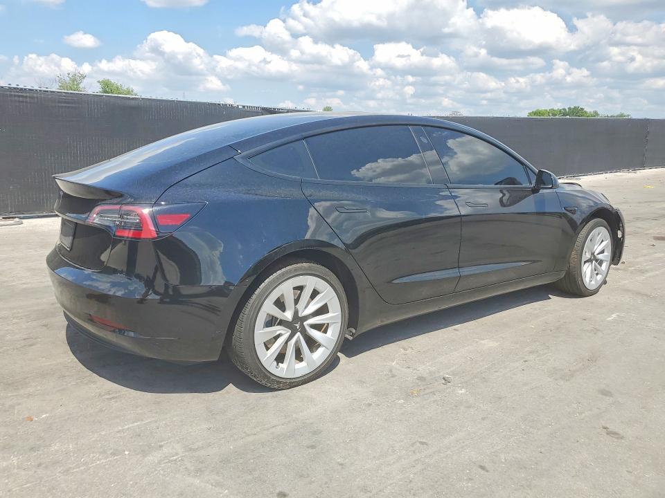 2023 Tesla Model 3 VIN 5YJ3E1EA9PF459769 COPART salvage auction — FRONT END, Fl - Certificate Of Destruction, sold $7,100 on 2026-07-09 (photo 3)