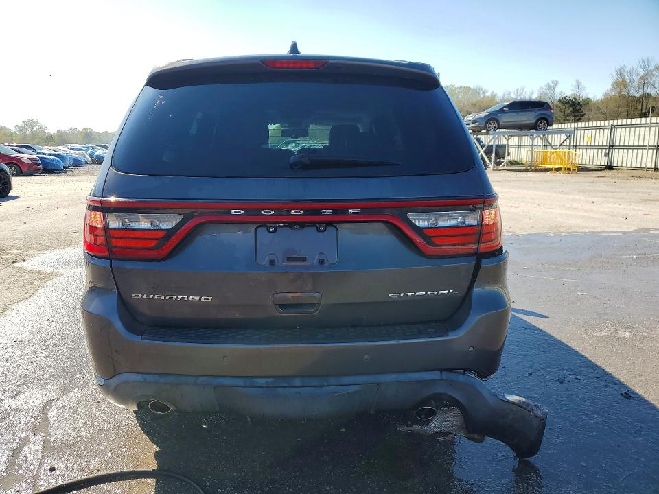 2015 Dodge Durango VIN 1C4RDHEG9FC689690 COPART salvage auction — REAR END, AL - CERT OF TITLE-SALVAGE TITLE, sold $1,950 on 2026-07-02 (photo 6)