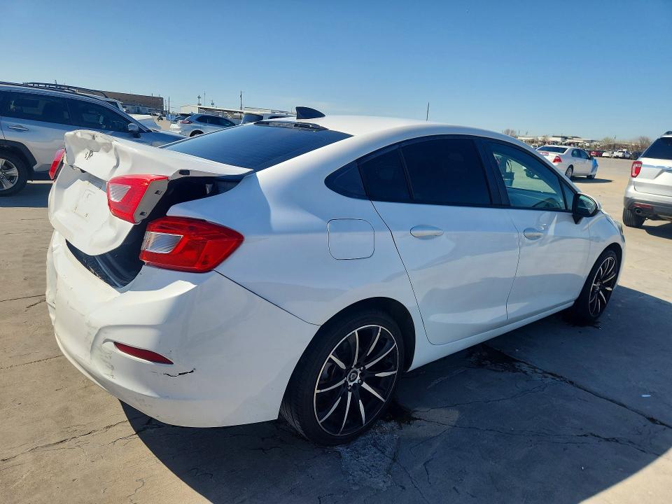 2017 Chevrolet Cruze VIN 1G1BC5SM0H7140378 COPART salvage auction — REAR END, Tx - Salvage Vehicle Title, sold $2,000 on 2026-07-02 (photo 3)