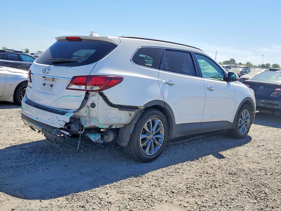 2018 Hyundai Santa fe VIN KM8SN4HF8JU265636 COPART salvage auction — REAR END, Salvage Title, sold $1,950 on 2026-07-21 (photo 3)