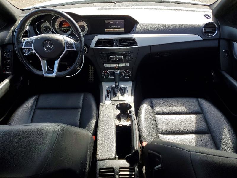 2014 Mercedes-benz C-klasse VIN WDDGF8AB8ER324849 COPART salvage auction — FRONT END, Md - Cert Of Salvage > 75% Damage, sold $275 on 2026-08-11 (photo 8)