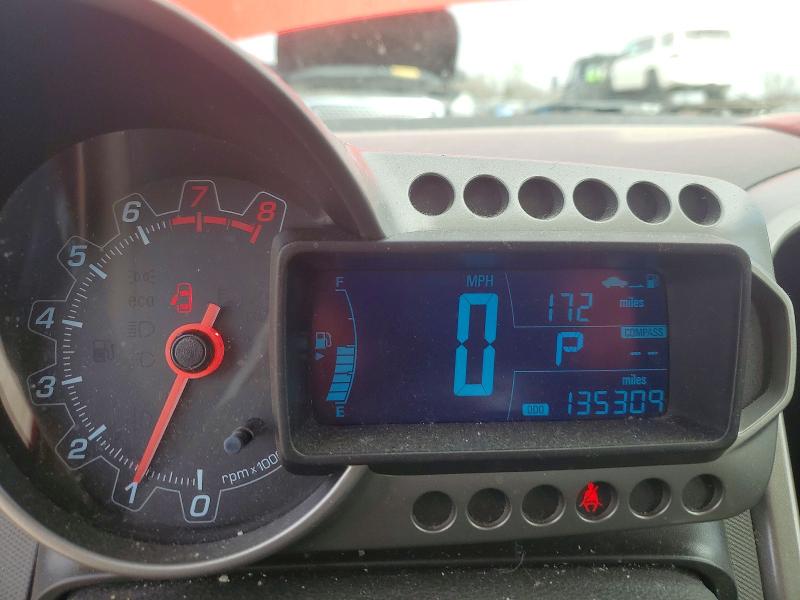 2016 Chevrolet SONIC VIN 1G1JC5SHXG4105359 COPART salvage auction — MINOR DENT/SCRATCHES, Oh - Certificate Of Title, sold $775 on 2026-07-02 (photo 9)