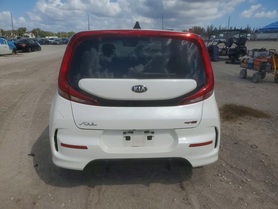 2021 Kia Soul VIN KNDJ63AU2M7789075 COPART salvage auction — FRONT END, Fl - Certificate Of Destruction, sold $3,050 on 2026-07-09 (photo 6)