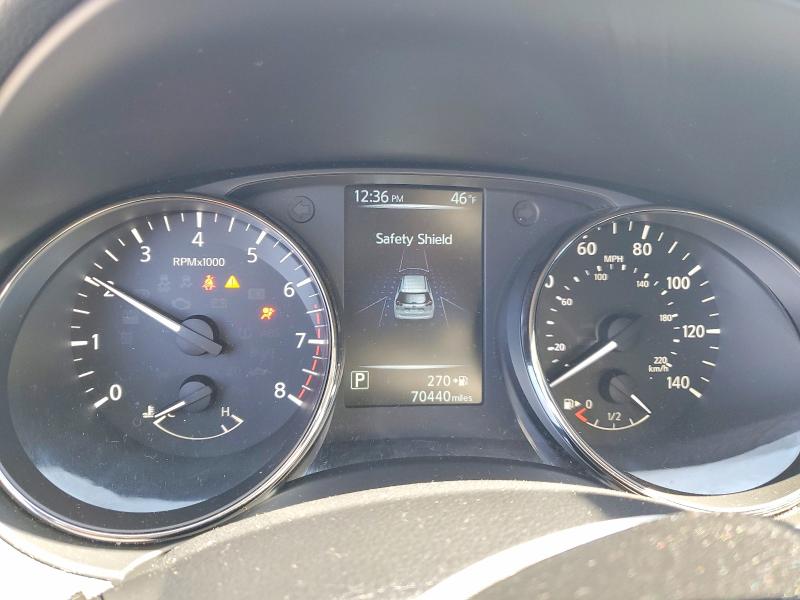 2017 Nissan Rogue VIN KNMAT2MV4HP597721 COPART salvage auction — SIDE, Nc - Salvage Certificate Of Title, sold $3,300 on 2026-07-08 (photo 9)