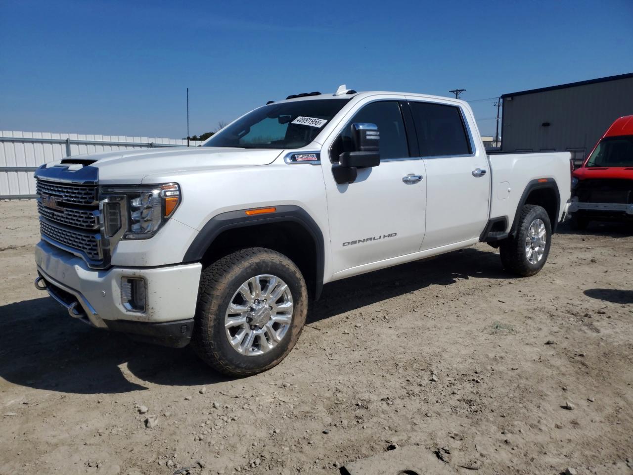 2021 GMC Denali VIN 1GT49REY4MF230198 — COPART salvage auction photo