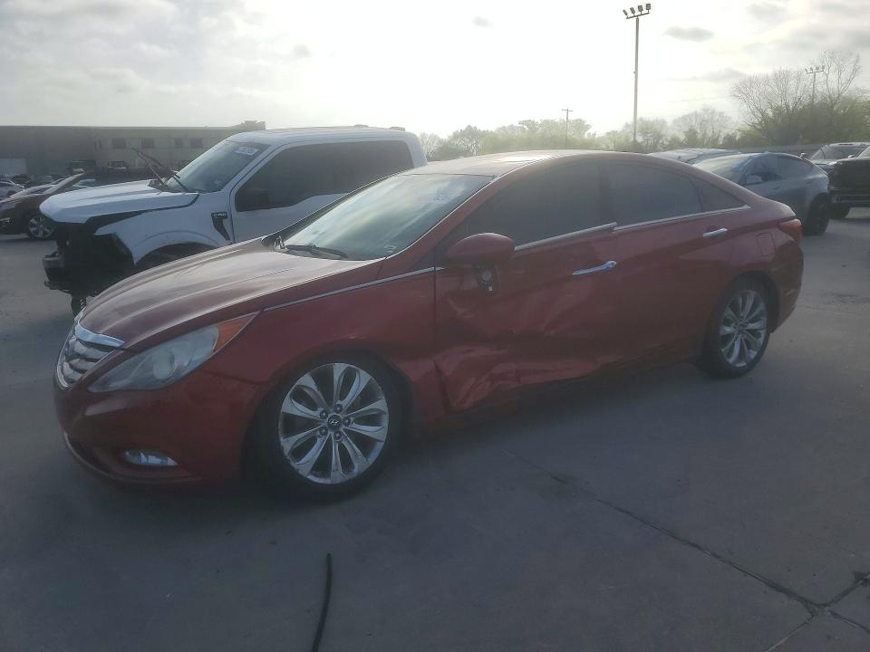 2011 Hyundai Sonata VIN 5NPEC4AC0BH009249 COPART salvage auction — SIDE, Tx - Salvage Vehicle Title, sold $600 on 2026-07-02 (photo 1)