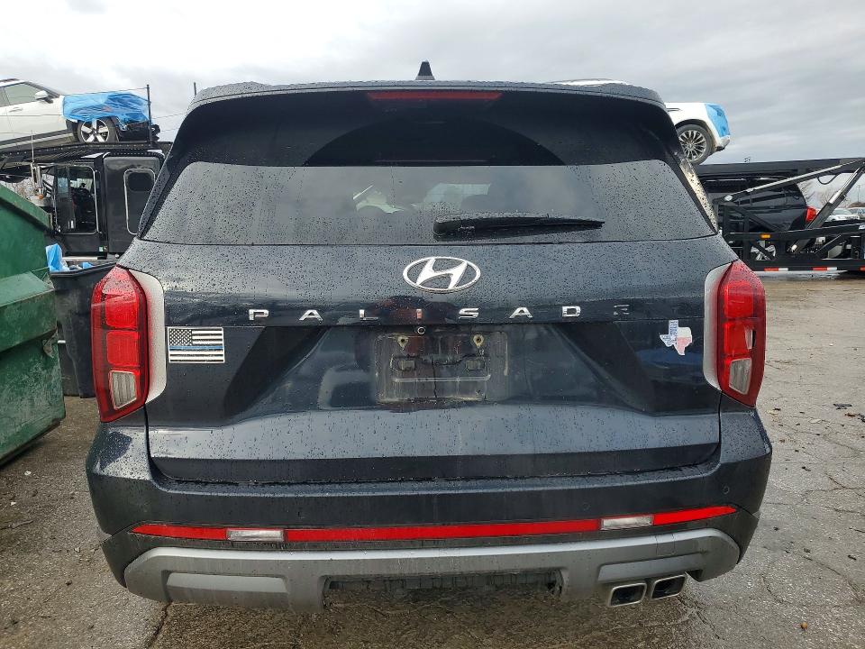 2024 Hyundai Palisade VIN KM8R24GEXRU792041 COPART salvage auction — FRONT END, MO - SALVAGE CERTIFICATE OF TITLE, sold $9,200 on 2026-08-21 (photo 6)