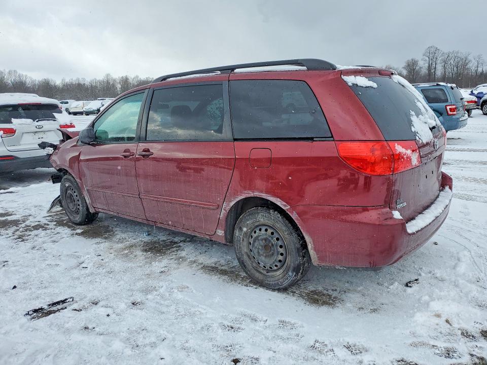 2010 Toyota Sienna VIN 5TDKK4CC1AS299027 COPART salvage auction — FRONT END, Il - Certificate Of Title, sold $1,350 on 2026-07-02 (photo 2)