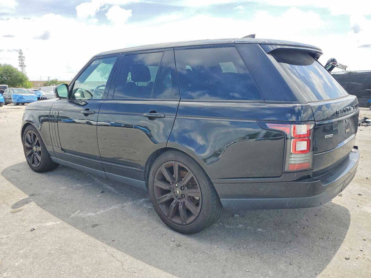2017 Land Rover Range Rover VIN SALGS2FK7HA368610 COPART salvage auction — Minor Dent/Scratches, FL - CERTIFICATE OF TITLE, sold $4,750 on 2026-04-02 (photo 2)
