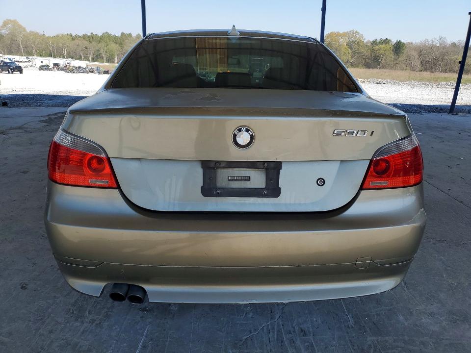 2005 BMW 5 series VIN WBANA73525B816879 COPART salvage auction — FRONT END, GA - BILL OF SALE - PARTS ONLY, sold $225 on 2026-07-23 (photo 6)