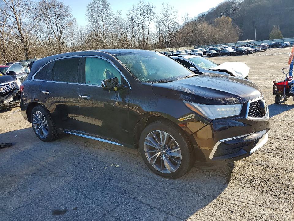 2018 Acura Mdx VIN 5J8YD4H52JL017902 COPART salvage auction — SIDE, Pa - Certificate Of Salvage, sold $11,300 on 2026-07-27 (photo 4)
