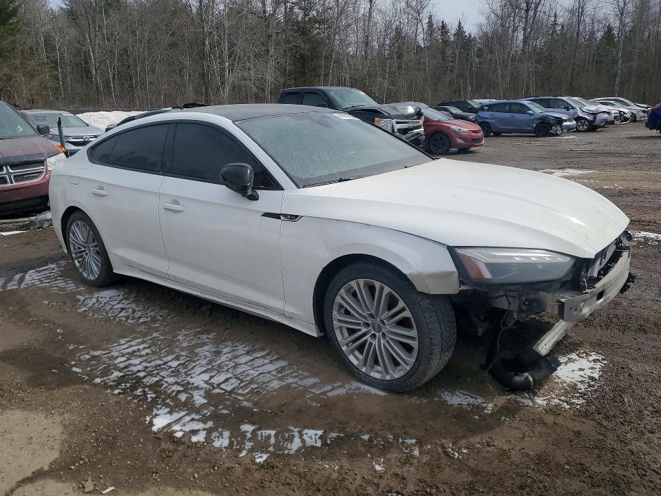 2021 Audi A5 VIN WAUEACF58MA039889 COPART salvage auction — FRONT END, Salvage Title, sold $16,950 on 2026-07-16 (photo 4)