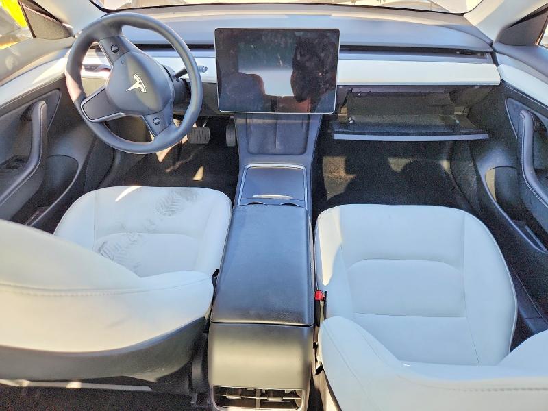 2023 Tesla Model 3 VIN 5YJ3E1EA1PF701227 COPART salvage auction — FRONT END, Salvage Title, sold $4,000 on 2026-07-09 (photo 8)