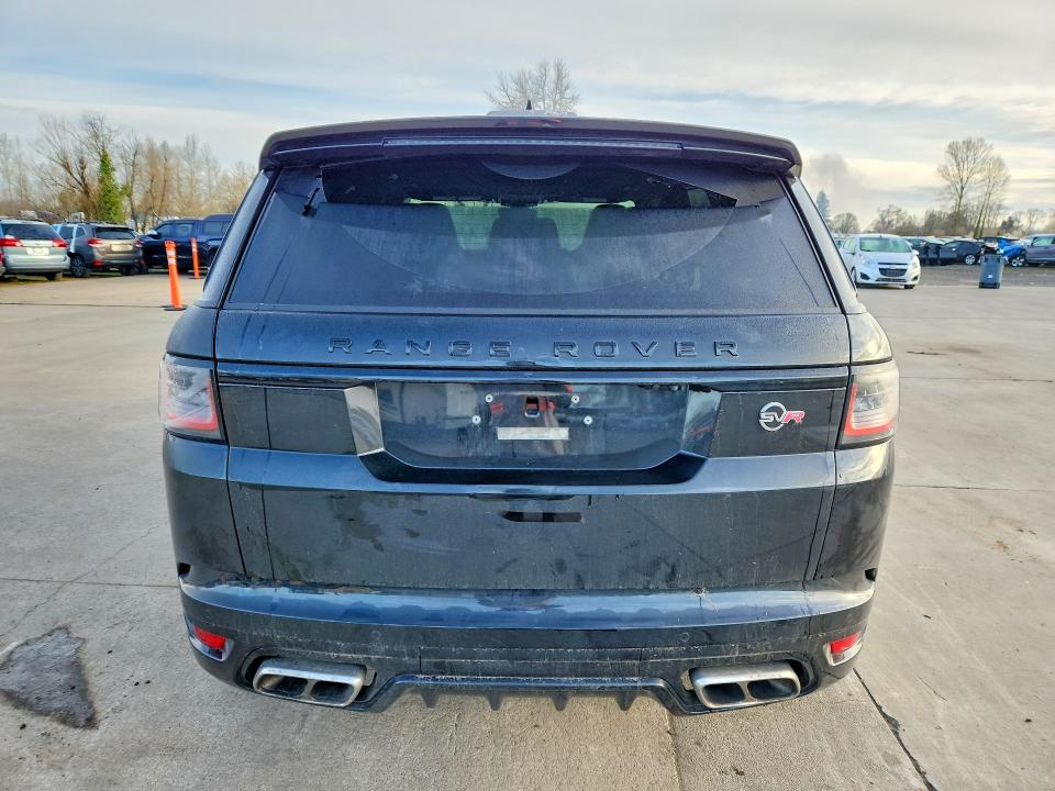 2020 Land rover RANGE ROVER VIN SALWZ2RE3LA897168 COPART salvage auction — FRONT END, Or - Salvage Title Certificate, sold $5,700 on 2026-07-27 (photo 6)