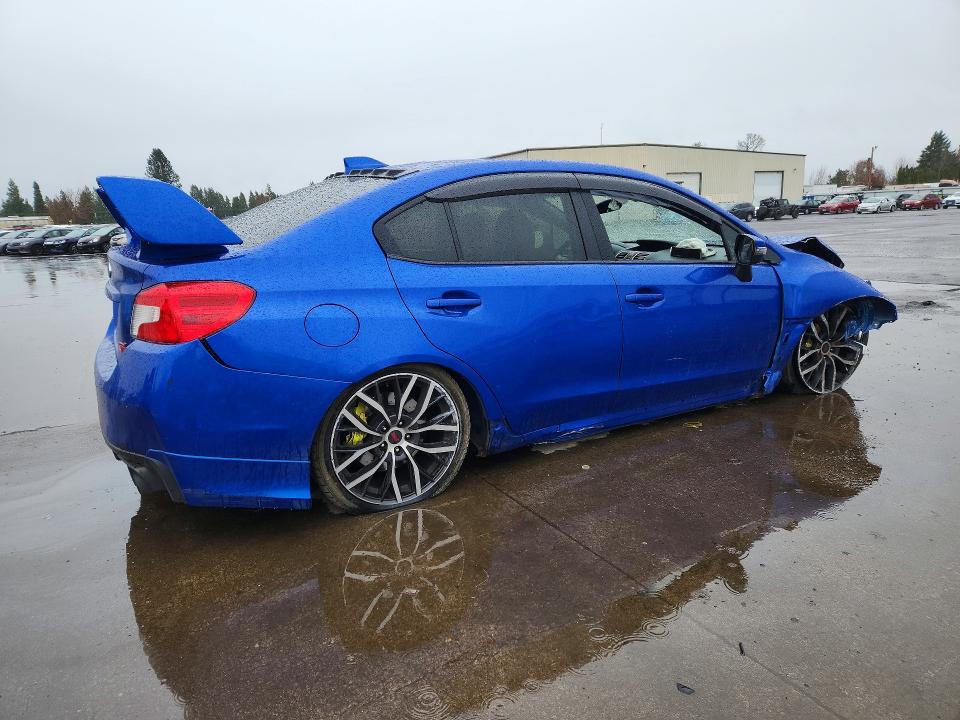 2021 Subaru Wrx VIN JF1VA2E64M9818771 COPART salvage auction — FRONT END, Or - Salvage Title Certificate, sold $8,800 on 2026-07-20 (photo 3)