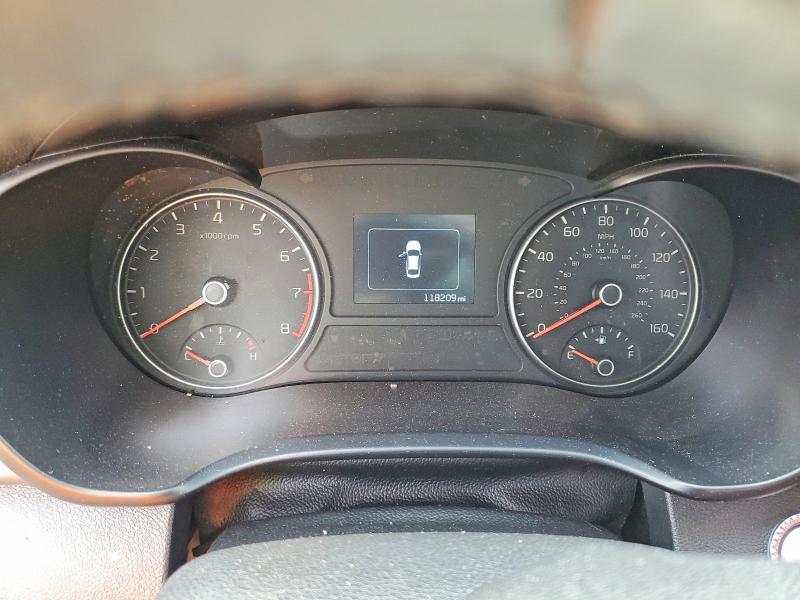 2016 Kia VIN 5XXGU4L3XGG104830 COPART salvage auction — FRONT END, Id - Salvage Certificate Of Title, sold $900 on 2026-07-13 (photo 9)