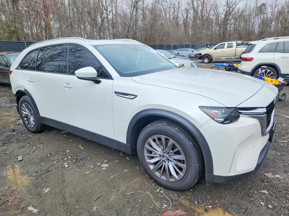 2025 Mazda Cx-90 VIN JM3KKBHD2S1255209 COPART salvage auction — REAR END, Md - Cert Of Salvage < 75% Damage, sold $225 on 2026-07-02 (photo 4)
