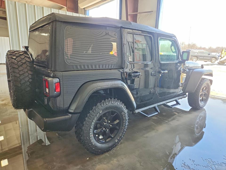 2023 Jeep Wrangler / VIN 1C4HJXDN5PW530647 COPART salvage auction — SIDE, Il - Certificate Of Title, sold $17,300 on 2026-07-09 (photo 3)