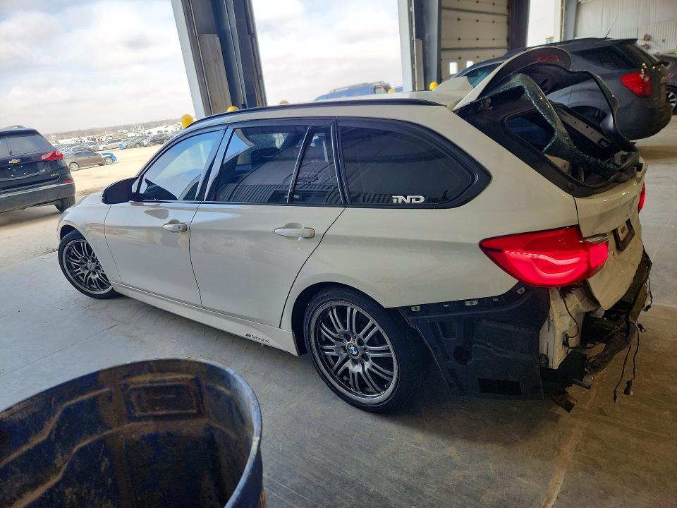2017 BMW 3er VIN WBA8K3C3XHA022546 COPART salvage auction — REAR END, Ne - Cert Of Title-Salvage, sold $3,600 on 2026-07-14 (photo 2)