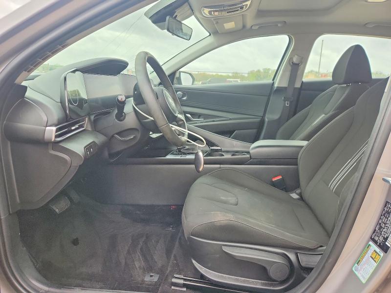 2024 Hyundai Elantra VIN KMHLS4DG4RU718707 COPART salvage auction — FRONT END, AL - CERT OF TITLE-SALVAGE TITLE, sold $4,600 on 2026-07-08 (photo 7)