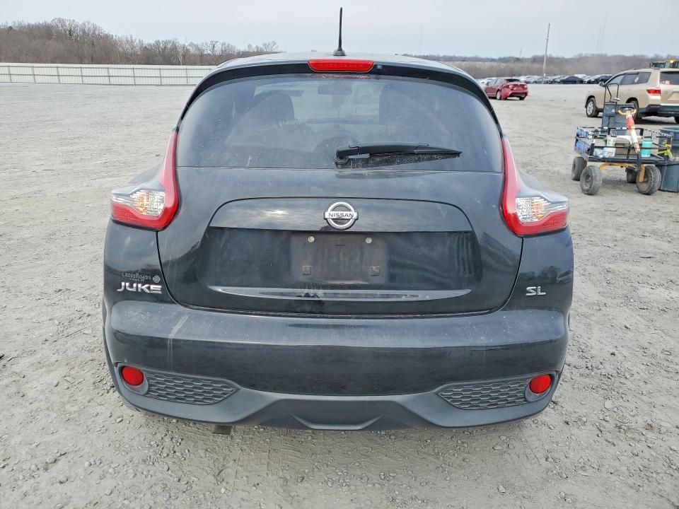 2015 Nissan Juke VIN JN8AF5MR8FT503781 COPART salvage auction — FRONT END, Nc - Salvage Certificate Of Title, sold $1,050 on 2026-07-08 (photo 6)