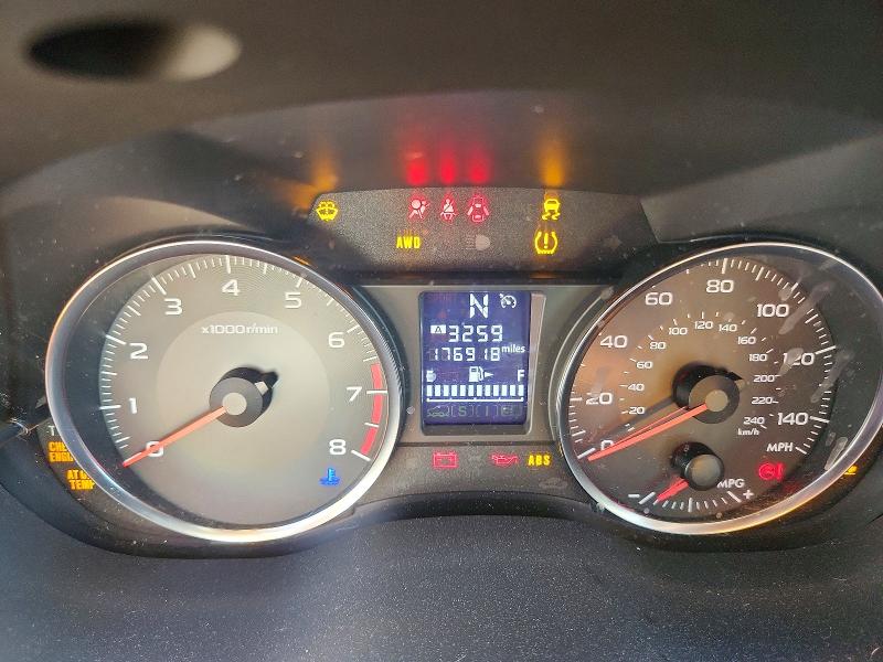 2013 Subaru Xv VIN JF2GPAKC1DH850039 COPART salvage auction — FRONT END, Ia - Cert Of Title-Salvage Title, sold $250 on 2026-07-30 (photo 9)