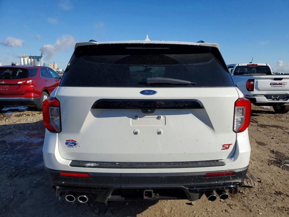 2022 Ford Explorer VIN 1FM5K8GC8NGA41887 COPART salvage auction — HAIL, Il - Salvage Certificate, sold $1,100 on 2026-06-29 (photo 6)