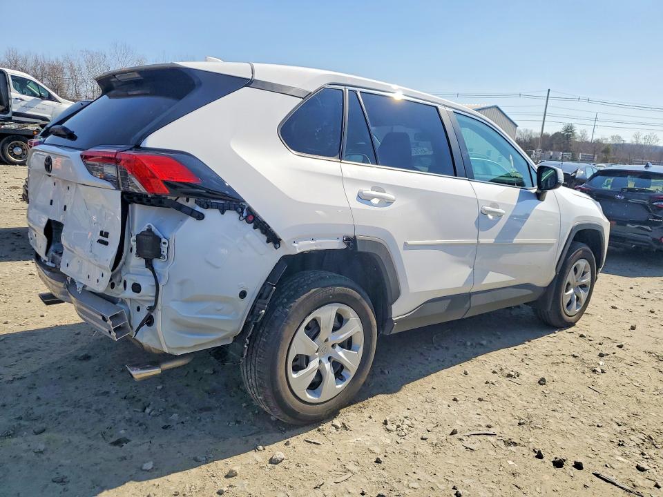 2025 Toyota Rav 4 VIN 2T3G1RFVXSC530074 COPART salvage auction — REAR END, Ma - Cert Of Title-Salvage, sold $14,300 on 2026-07-06 (photo 3)