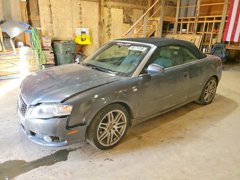 2009 Audi A4 VIN WAUDF48H69K007969 COPART salvage auction — FRONT END, Mn - Cert Of Title-Prior Salvage, sold $300 on 2026-07-28 (photo 1)