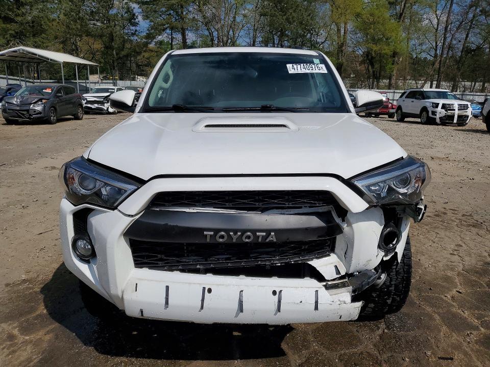 2019 Toyota 4runner VIN JTEBU5JR5K5684486 COPART salvage auction — FRONT END, Ga - Cert Of Title-Salvage, sold $13,300 on 2026-07-17 (photo 5)