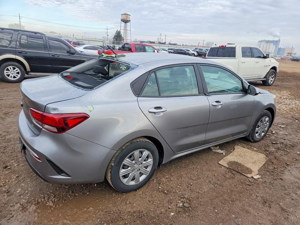 2023 Kia Rio VIN 3KPA24AD1PE588211 COPART salvage auction — HAIL, Il - Salvage Certificate, sold $5,200 on 2026-08-03 (photo 3)