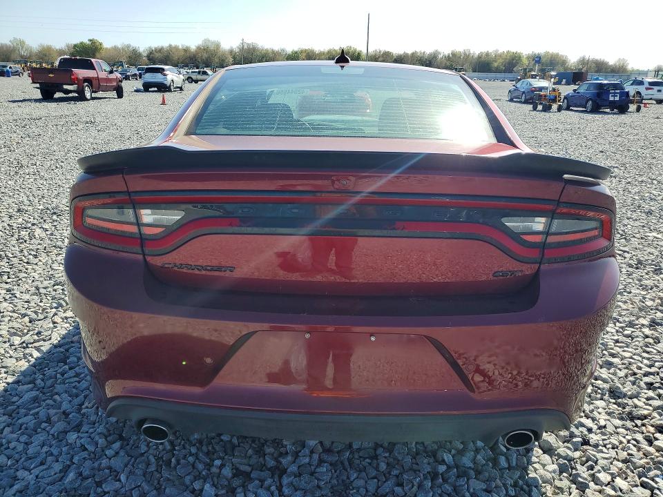 2022 Dodge Charger VIN 2C3CDXHG9NH224872 COPART salvage auction — FRONT END, Al - Cert Of Title-Salvage Title, sold $5,700 on 2026-07-28 (photo 6)