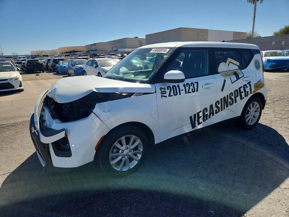 2022 Kia Soul VIN KNDJ23AU4N7157658 COPART salvage auction — FRONT END, Nv - Salvage Title, sold $2,150 on 2026-07-06 (photo 1)