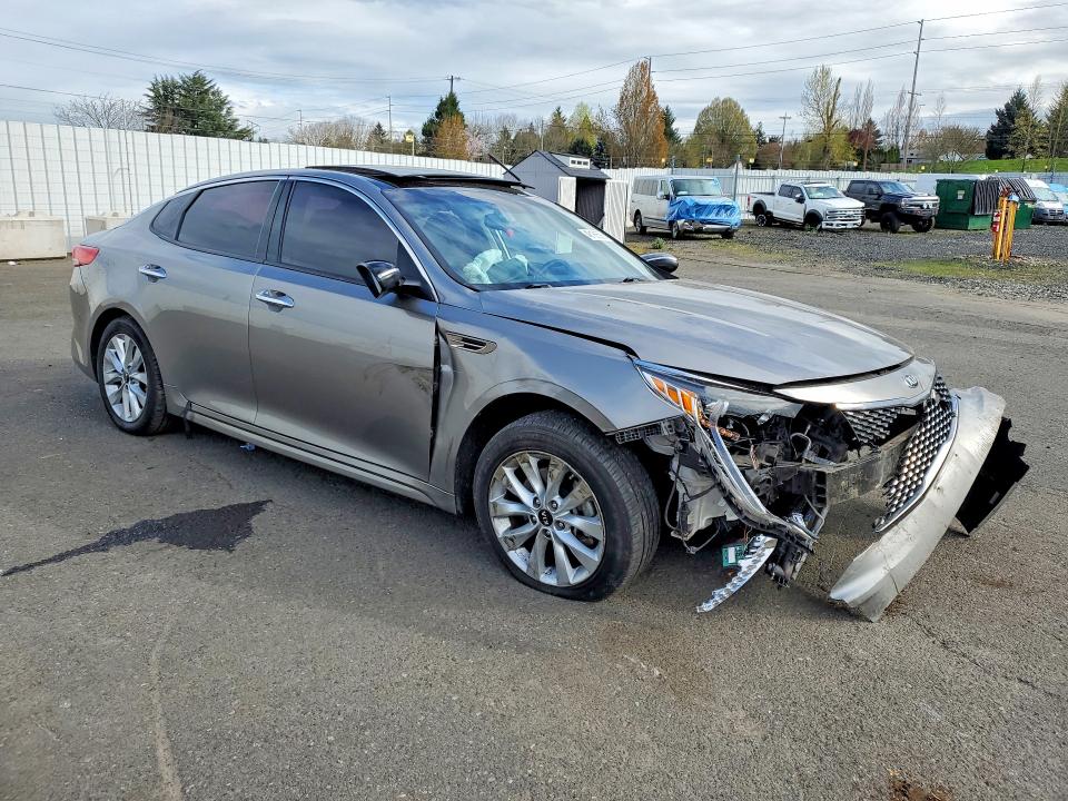 2016 Kia VIN 5XXGU4L3XGG104830 COPART salvage auction — FRONT END, Id - Salvage Certificate Of Title, sold $900 on 2026-07-13 (photo 4)