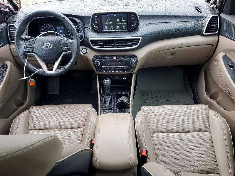 2021 Hyundai Tucson VIN KM8J3CALXMU307367 COPART salvage auction — ROOF, Ma - Cert Of Title-Salvage, sold $6,300 on 2026-07-27 (photo 8)